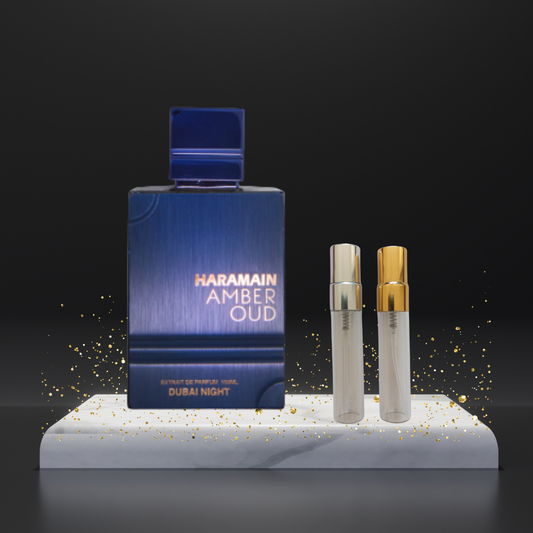 Decant | Amber Oud Dubai Night | Al Haramain Meraki Aveiro